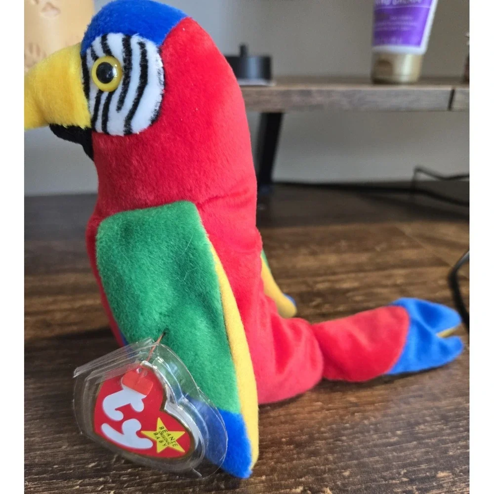 Ty 4197 Beanie Baby Jabber The‎ Parrot Tropical Bird